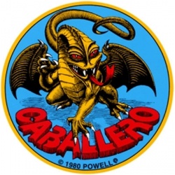 Powell Cab Dragon Sticker-